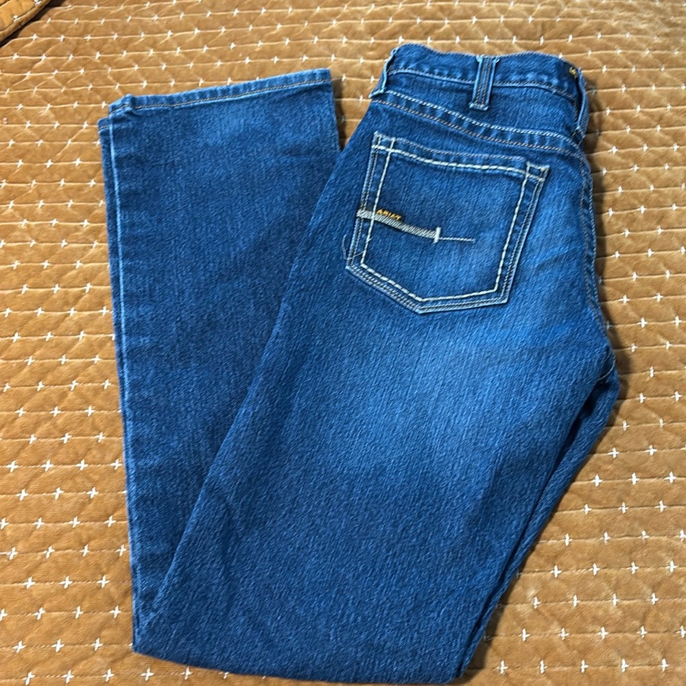 Ariat rebar M4 relaxed boot jeans. 32/36